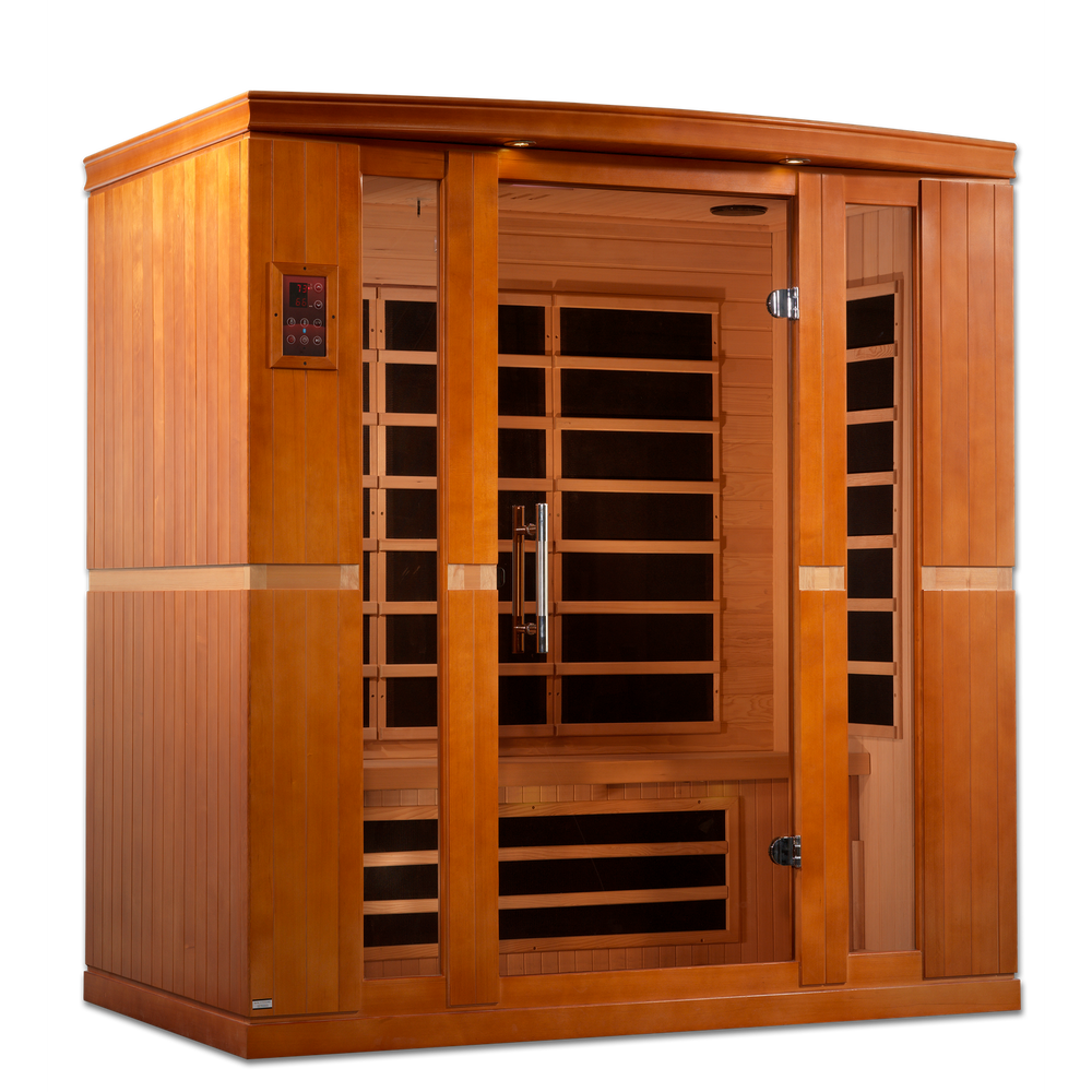 Golden Designs Dynamic Bergamo Elite 4-Person Ultra Low EMF FAR Infrared Sauna, a Saunas by Golden Designs (SCS) available at Dansons Medical