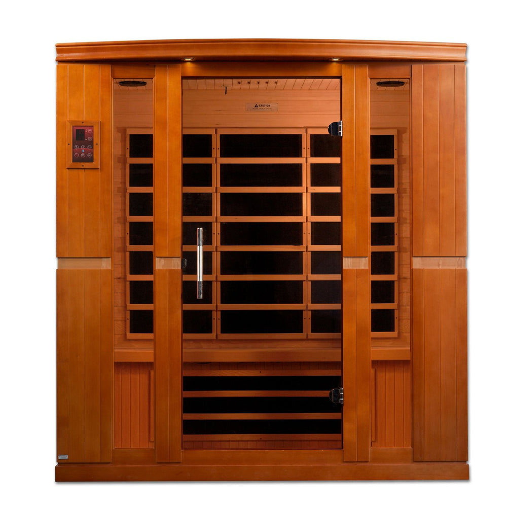 Golden Designs Dynamic Bergamo Elite 4-Person Ultra Low EMF FAR Infrared Sauna, a Saunas by Golden Designs (SCS) available at Dansons Medical