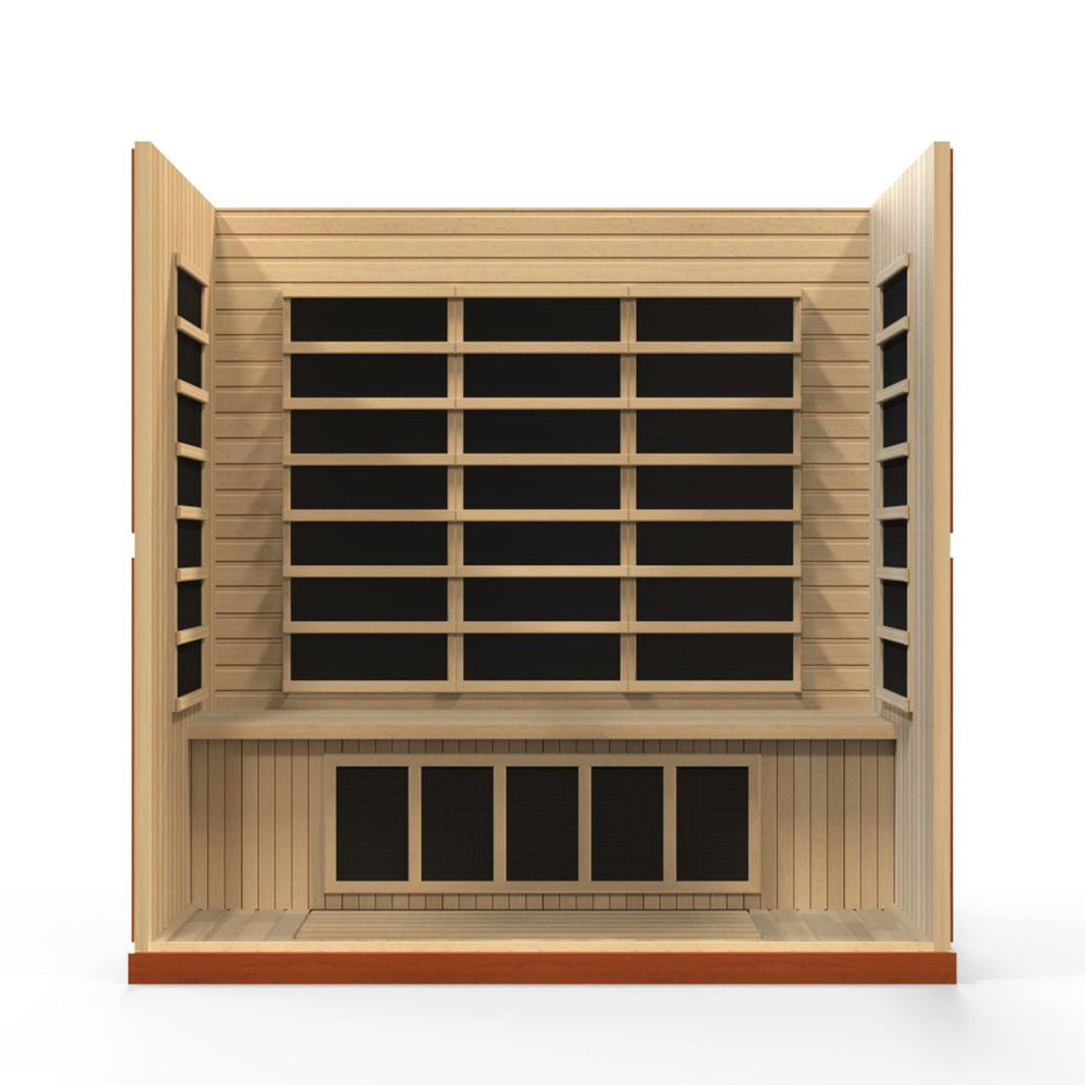 Golden Designs Dynamic Bergamo Elite 4-Person Ultra Low EMF FAR Infrared Sauna, a Saunas by Golden Designs (SCS) available at Dansons Medical