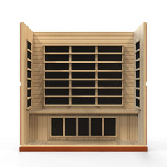 Golden Designs Dynamic Bergamo Elite 4-Person Ultra Low EMF FAR Infrared Sauna, a Saunas by Golden Designs (SCS) available at Dansons Medical