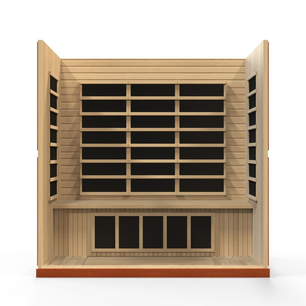 Golden Designs Dynamic Bergamo Elite 4-Person Ultra Low EMF FAR Infrared Sauna, a Saunas by Golden Designs (SCS) available at Dansons Medical