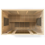Golden Designs Dynamic Bergamo Elite 4-Person Ultra Low EMF FAR Infrared Sauna, a Saunas by Golden Designs (SCS) available at Dansons Medical