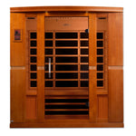 Golden Designs Dynamic Bergamo 4-Person Low EMF FAR Infrared Sauna, a Saunas by Golden Designs (SCS) available at Dansons Medical