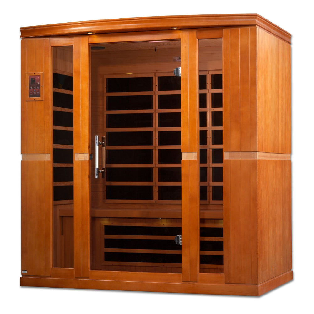 Golden Designs Dynamic Bergamo 4-Person Low EMF FAR Infrared Sauna, a Saunas by Golden Designs (SCS) available at Dansons Medical