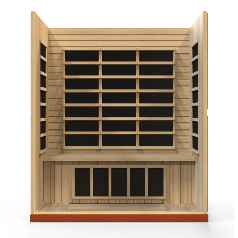 Golden Designs Dynamic Bergamo 4-Person Low EMF FAR Infrared Sauna, a Saunas by Golden Designs (SCS) available at Dansons Medical