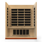 Golden Designs Dynamic Bergamo 4-Person Low EMF FAR Infrared Sauna, a Saunas by Golden Designs (SCS) available at Dansons Medical