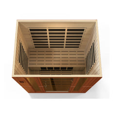 Golden Designs Dynamic Bergamo 4-Person Low EMF FAR Infrared Sauna, a Saunas by Golden Designs (SCS) available at Dansons Medical