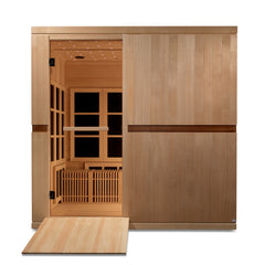 Golden Designs Catalonia 8-Person PureTech Near Zero EMF FAR Infrared Sauna, a Saunas by Golden Designs (SCS) available at Dansons Medical