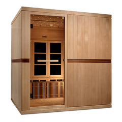 Golden Designs Catalonia 8-Person PureTech Near Zero EMF FAR Infrared Sauna, a Saunas by Golden Designs (SCS) available at Dansons Medical