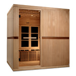 Golden Designs Catalonia 8-Person PureTech Near Zero EMF FAR Infrared Sauna, a Saunas by Golden Designs (SCS) available at Dansons Medical