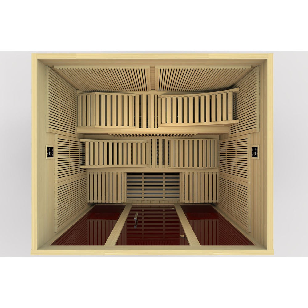 Golden Designs Dynamic Monaco Elite 6-Person Ultra Low EMF FAR Infrared Sauna, a Saunas by Golden Designs (SCS) available at Dansons Medical