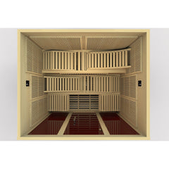 Golden Designs Dynamic Monaco Elite 6-Person Ultra Low EMF FAR Infrared Sauna, a Saunas by Golden Designs (SCS) available at Dansons Medical