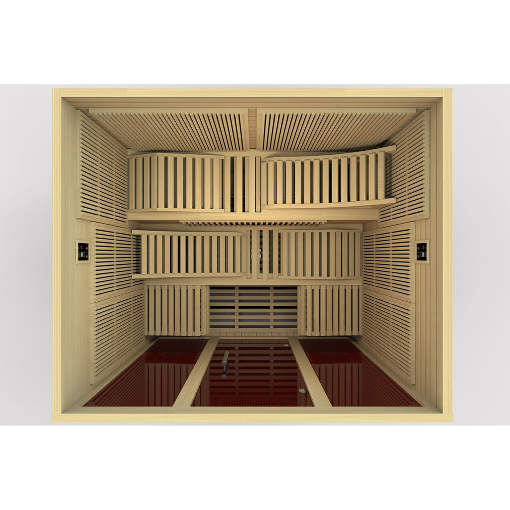 Golden Designs Dynamic Monaco Elite 6-Person Ultra Low EMF FAR Infrared Sauna, a Saunas by Golden Designs (SCS) available at Dansons Medical