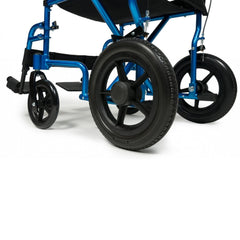 Graham Field Deluxe Aluminum 12" Rear Wheel Transport Wheelchair by Everest & Jennings - sold by Dansons Medical - Portable Wheelchairs manufactured by Graham Field