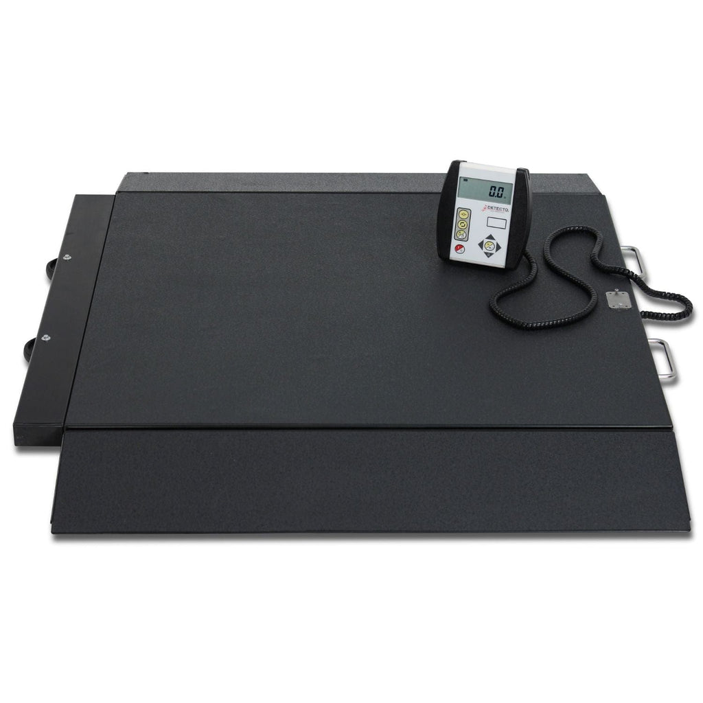 6400 Portable Digital Wheelchair Scale - sold by Dansons Medical - manufactured by Detecto