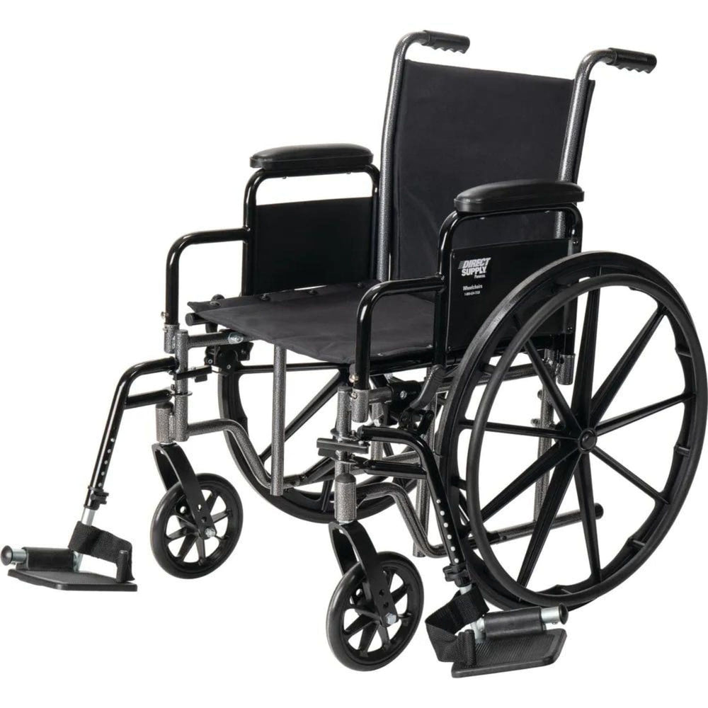 Panacea Standard Nylon Wheelchair - sold by Dansons Medical - Ergonomic Wheelchairs manufactured by Direct Supply