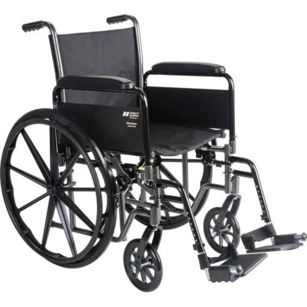 Panacea Standard Nylon Wheelchair - sold by Dansons Medical - Ergonomic Wheelchairs manufactured by Direct Supply