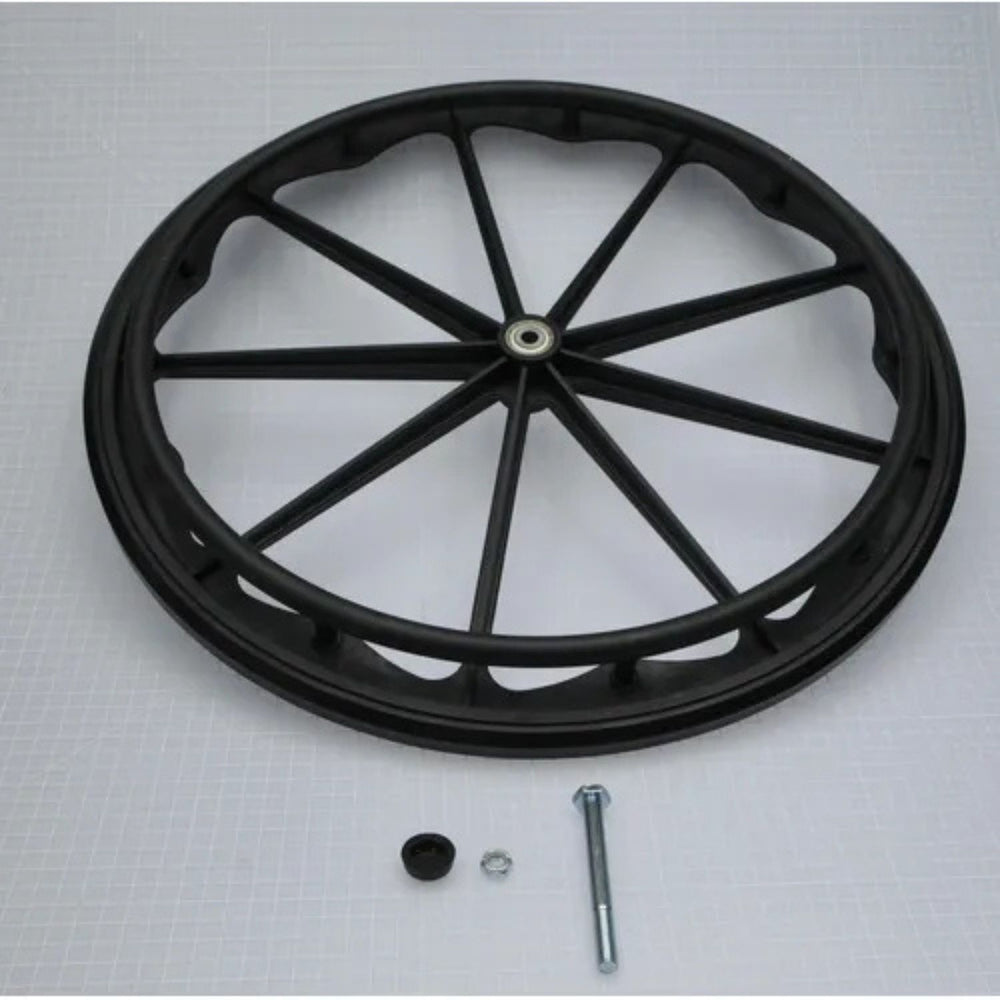 Direct Supply Replacement Rear Mag Wheel with Bearings for the Direct Choice Basic Wheelchair, a Wheelchair Wheels by Direct Supply available at Dansons Medical
