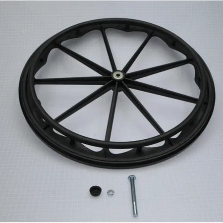 Direct Supply Replacement Rear Mag Wheel with Bearings for the Direct Choice Basic Wheelchair, a Wheelchair Wheels by Direct Supply available at Dansons Medical