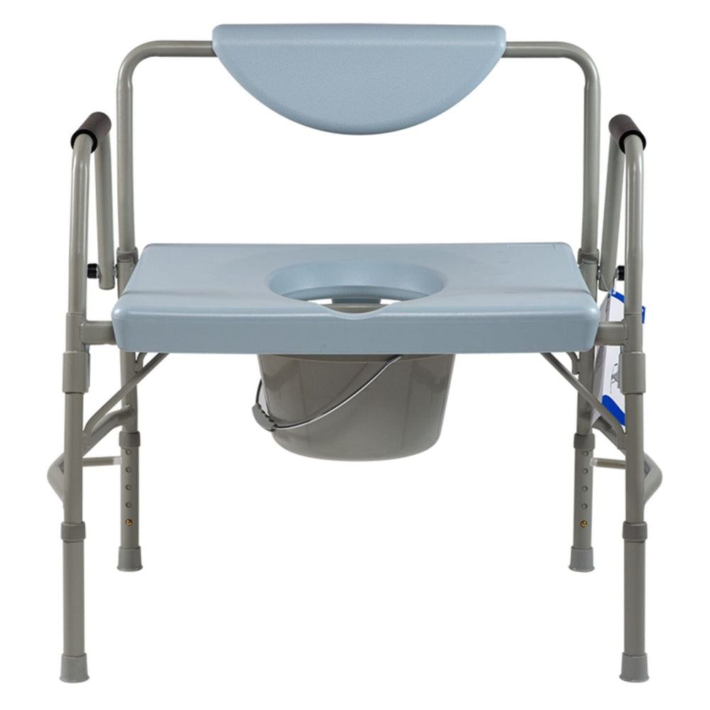 Dynarex Bariatric Drop-Arm Commode - sold by Dansons Medical - Toileting Aids manufactured by Dynarex