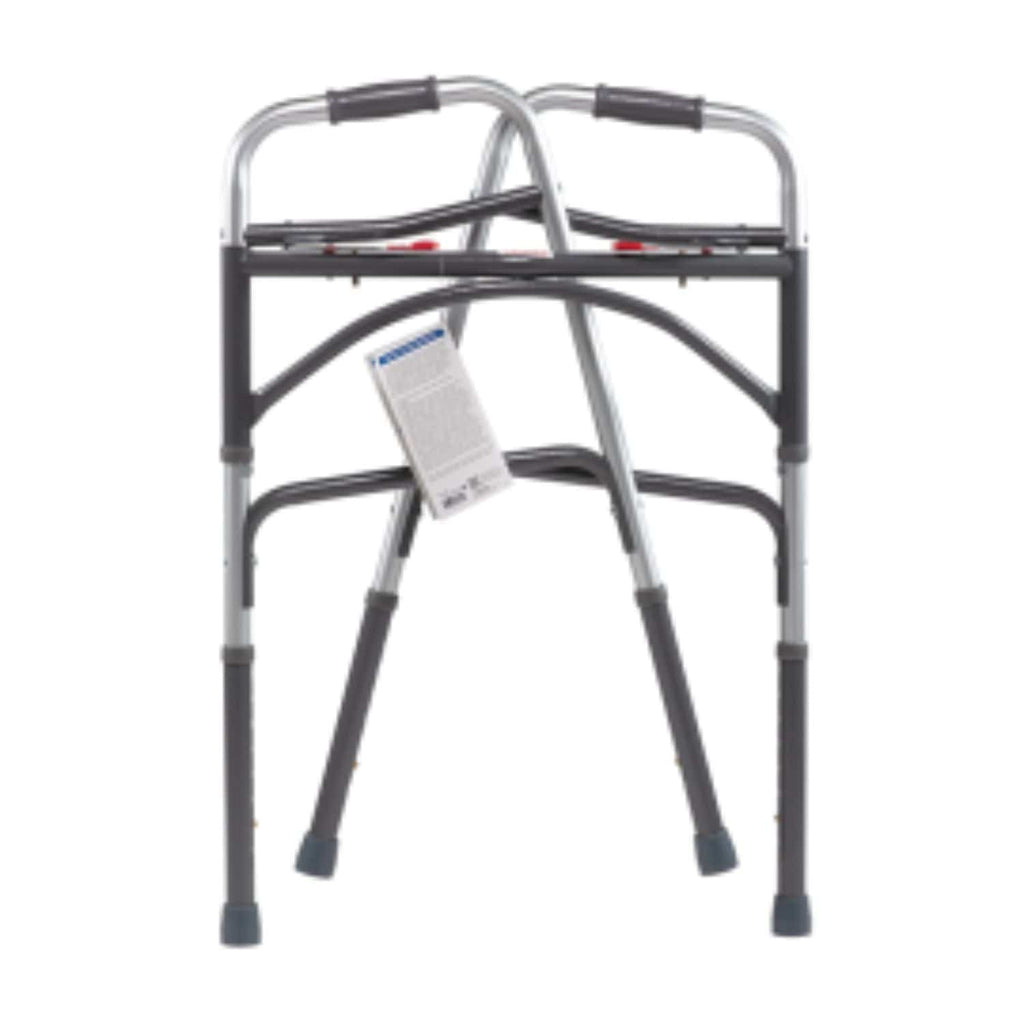 Dynarex Bariatric Dual Release Folding Walker - sold by Dansons Medical - Rollator Walkers manufactured by Dynarex