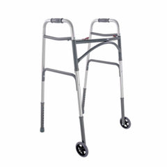 Dynarex Bariatric Dual Release Folding Walker - sold by Dansons Medical - Rollator Walkers manufactured by Dynarex