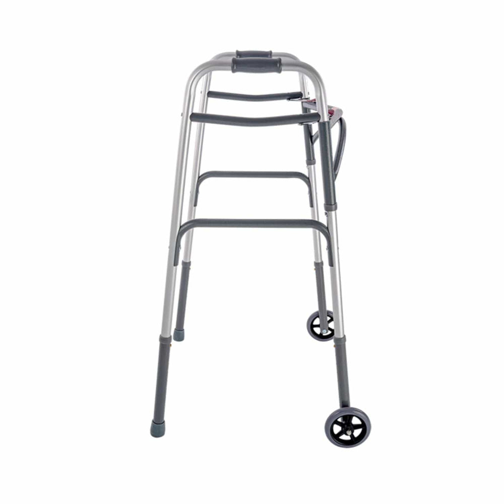 Dynarex Bariatric Dual Release Folding Walker - sold by Dansons Medical - Rollator Walkers manufactured by Dynarex
