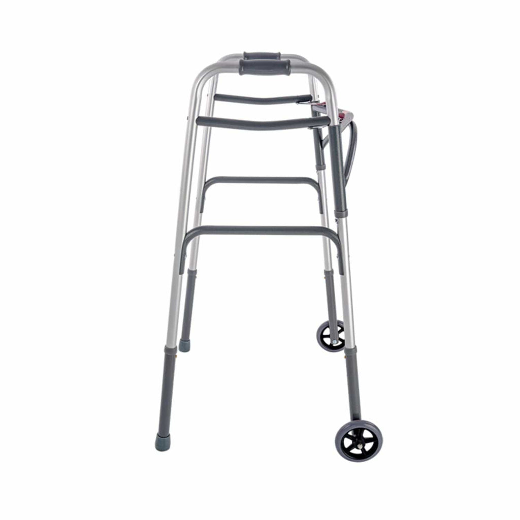 Dynarex Bariatric Dual Release Folding Walker - sold by Dansons Medical - Rollator Walkers manufactured by Dynarex