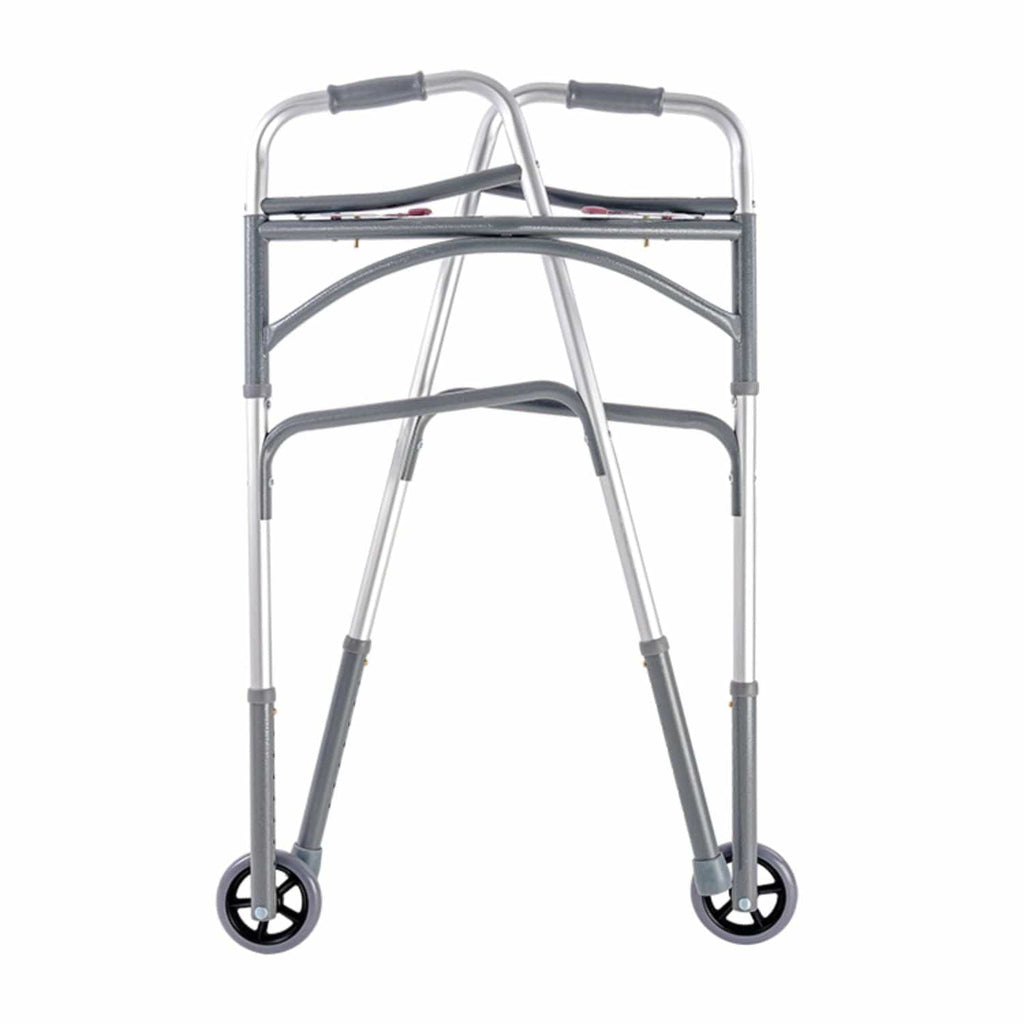 Dynarex Bariatric Dual Release Folding Walker - sold by Dansons Medical - Rollator Walkers manufactured by Dynarex