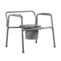 Dynarex Bariatric Folding Commode by Bari+Max - sold by Dansons Medical - Toileting Aids manufactured by Dynarex