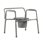 Dynarex Bariatric Folding Commode by Bari+Max - sold by Dansons Medical - Toileting Aids manufactured by Dynarex