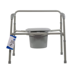 Dynarex Bariatric Folding Commode by Bari+Max - sold by Dansons Medical - Toileting Aids manufactured by Dynarex