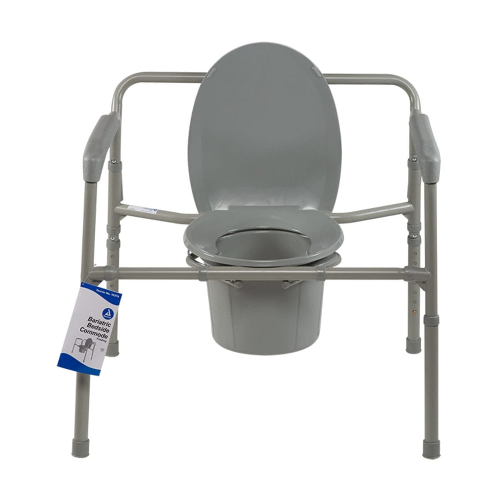 Dynarex Bariatric Folding Commode by Bari+Max - sold by Dansons Medical - Toileting Aids manufactured by Dynarex