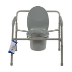 Dynarex Bariatric Folding Commode by Bari+Max - sold by Dansons Medical - Toileting Aids manufactured by Dynarex
