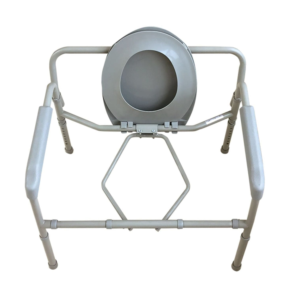 Dynarex Bariatric Folding Commode by Bari+Max - sold by Dansons Medical - Toileting Aids manufactured by Dynarex