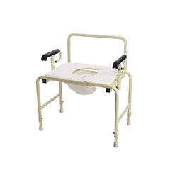Dynarex Bariatric HD Drop Arm Commode by Bari+Max - sold by Dansons Medical - Toileting Aids manufactured by Dynarex