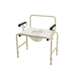 Dynarex Bariatric HD Drop Arm Commode by Bari+Max - sold by Dansons Medical - Toileting Aids manufactured by Dynarex