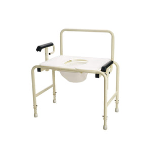 Dynarex Bariatric HD Drop Arm Commode by Bari+Max