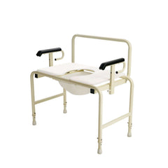 Dynarex Bariatric HD Drop Arm Commode by Bari+Max - sold by Dansons Medical - Toileting Aids manufactured by Dynarex