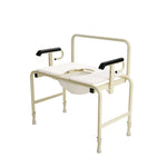Dynarex Bariatric HD Drop Arm Commode by Bari+Max - sold by Dansons Medical - Toileting Aids manufactured by Dynarex