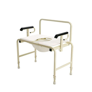 Dynarex Bariatric HD Drop Arm Commode by Bari+Max