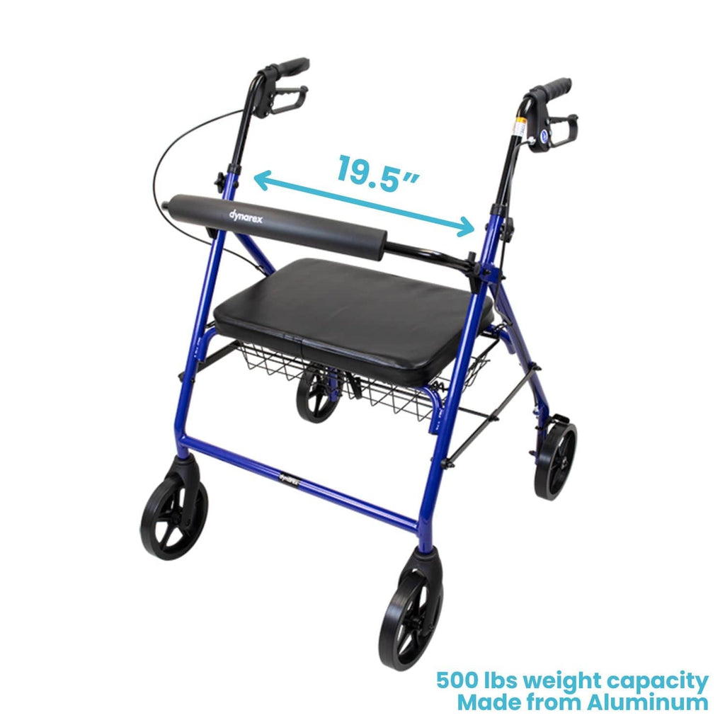 Dynarex Bariatric Rollator - sold by Dansons Medical - Rollator Walkers manufactured by Dynarex