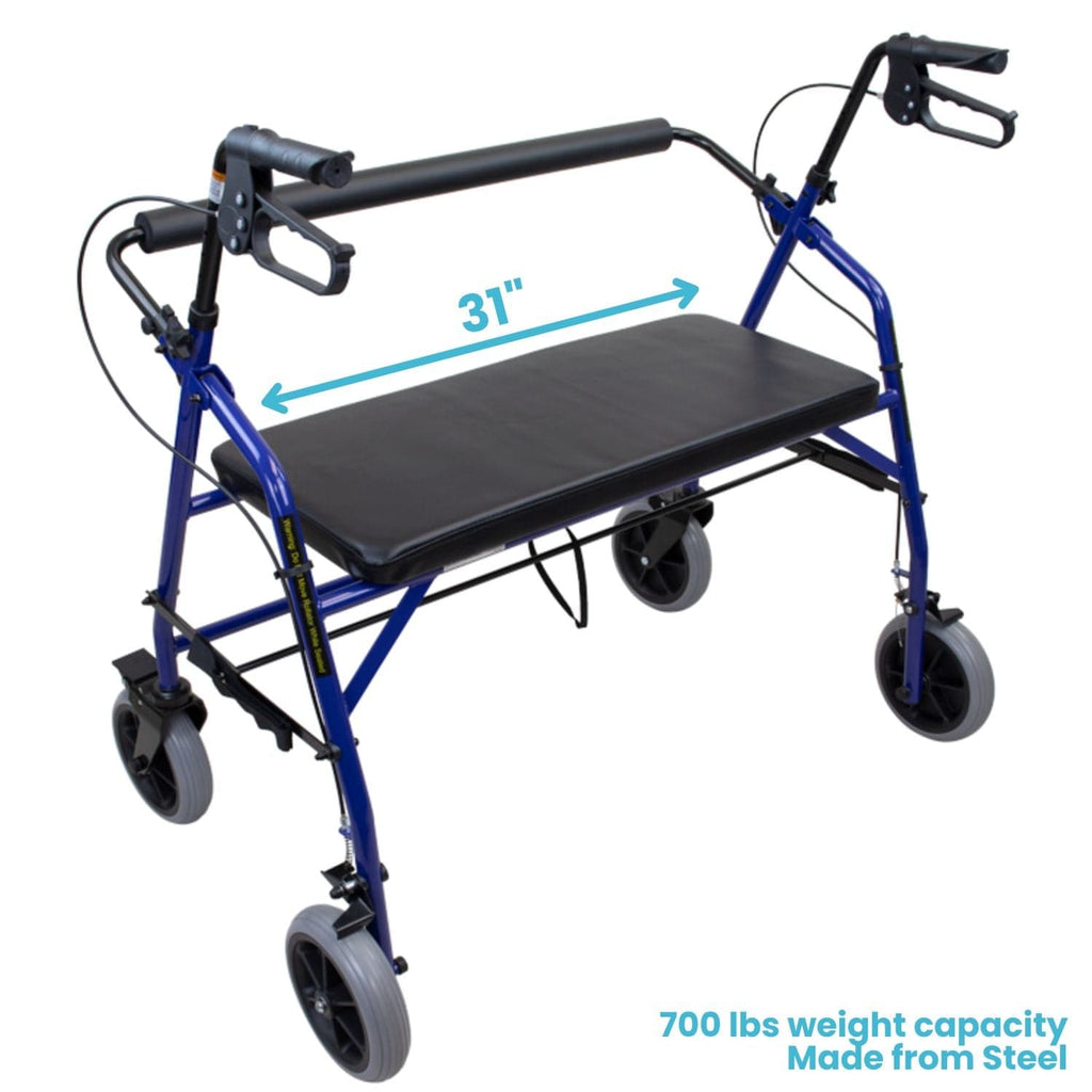 Dynarex Bariatric Rollator - sold by Dansons Medical - Rollator Walkers manufactured by Dynarex