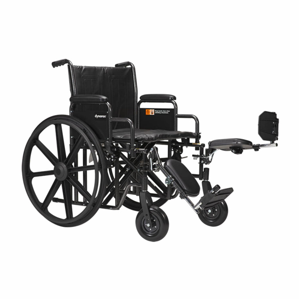 Dynarex Bariatric Wheelchair with Elevating Leg Rest - sold by Dansons Medical - Bariatric Wheelchairs manufactured by Dynarex