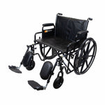 Dynarex Bariatric Wheelchair with Elevating Leg Rest - sold by Dansons Medical - Bariatric Wheelchairs manufactured by Dynarex