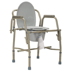 Dynarex Drop-Arm Commode - sold by Dansons Medical - Toileting Aids manufactured by Dynarex