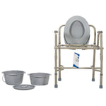 Dynarex Drop-Arm Commode - sold by Dansons Medical - Toileting Aids manufactured by Dynarex