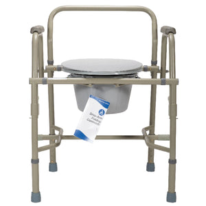 Dynarex Drop-Arm Commode