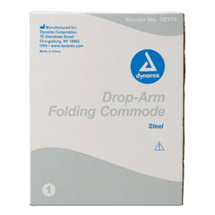 Dynarex Drop-Arm Commode - sold by Dansons Medical - Toileting Aids manufactured by Dynarex