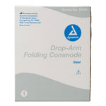 Dynarex Drop-Arm Commode - sold by Dansons Medical - Toileting Aids manufactured by Dynarex